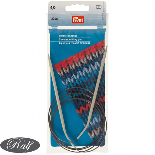 Andrele circulare aluminiu, 120 cm - 4,00 mm - Prym 211268